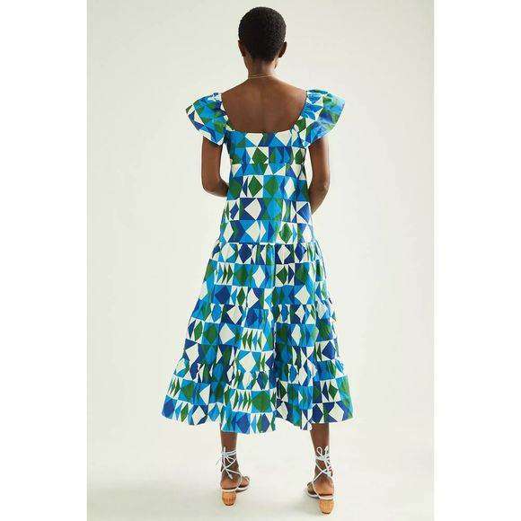 New Farm Rio Carmelita Maxi Dress sz Small - Picture 3 of 13